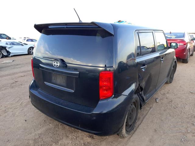 JTLKE50E391065911 - 2009 TOYOTA SCION XB შავი ფოტო 4