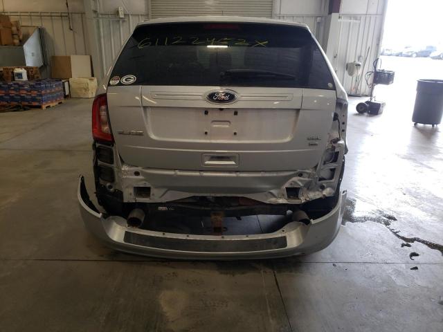 2FMDK4JC6DBB07162 - 2013 FORD EDGE SEL SILVER photo 9