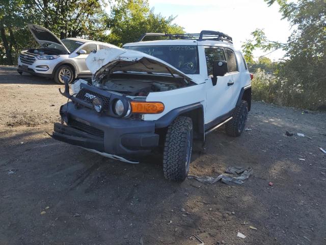 JTEBU11F98K027487 - 2008 TOYOTA FJ CRUISER WHITE photo 2