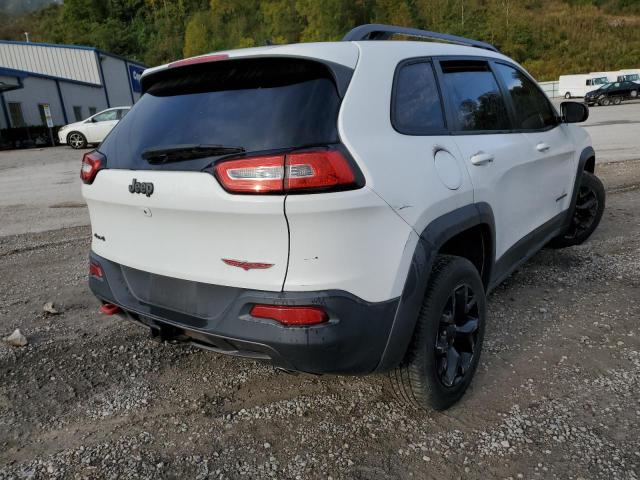 1C4PJMBS6FW512868 - 2015 JEEP CHEROKEE T WHITE photo 4