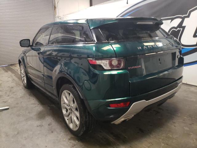 SALVT1BG9CH000526 - 2012 LAND ROVER RANGE ROVE GREEN photo 3