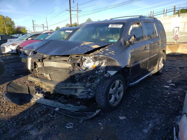 5FNYF4H70DB035719 - 2013 HONDA PILOT EXLN CHARCOAL photo 2