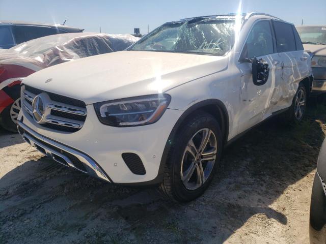 W1N0G8DB9MV303544 - 2021 MERCEDES-BENZ GLC 300 WHITE photo 2