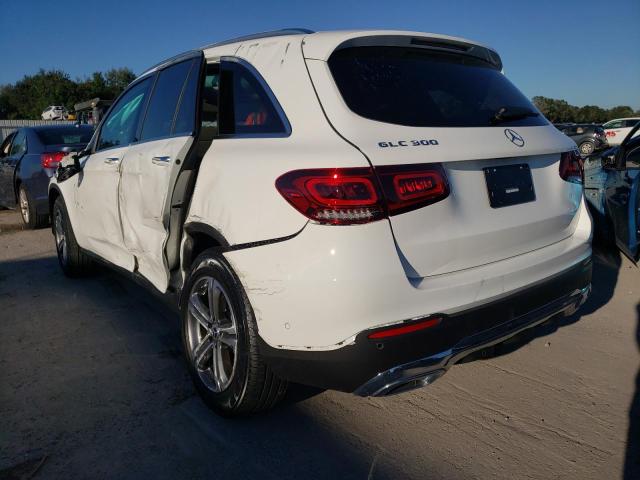 W1N0G8DB9MV303544 - 2021 MERCEDES-BENZ GLC 300 WHITE photo 3