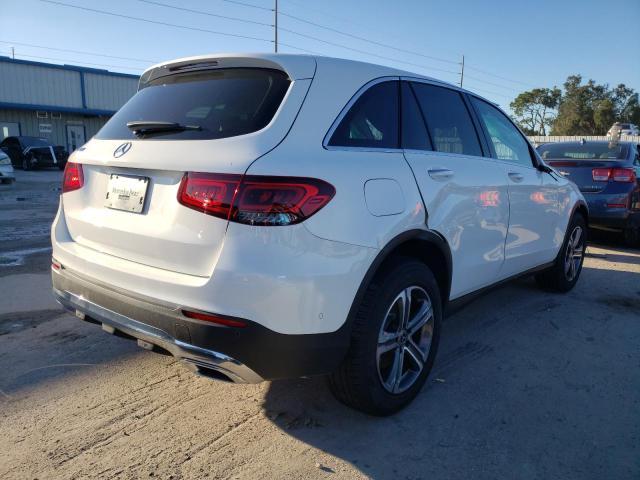 W1N0G8DB9MV303544 - 2021 MERCEDES-BENZ GLC 300 WHITE photo 4