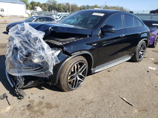 4JGED6EB6JA113224 - 2018 MERCEDES-BENZ GLE COUPE BLACK photo 2