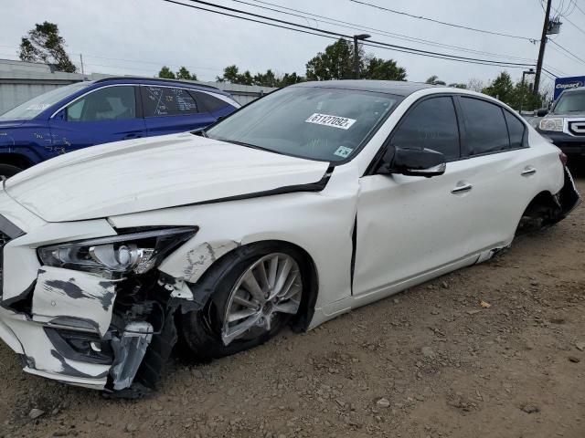 JN1EV7BR8MM751909 - 2021 INFINITI Q50 LUXE WHITE photo 9