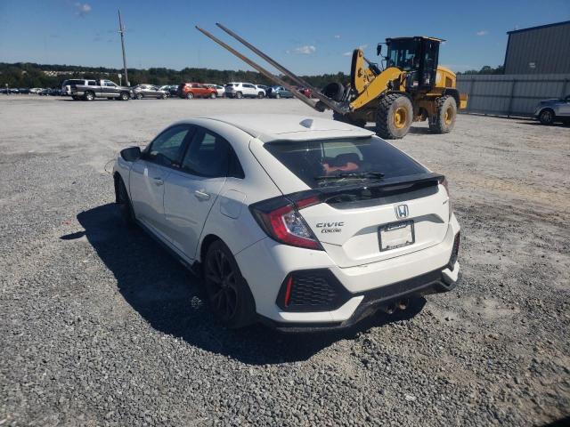 SHHFK7H40KU209410 - 2019 HONDA CIVIC SPOR WHITE photo 3