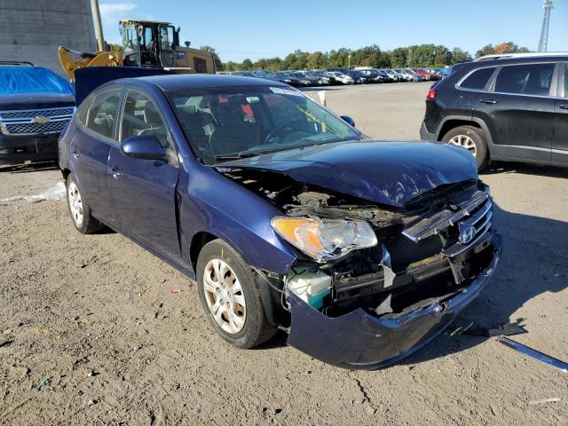 KMHDU4AD0AU972508 - 2010 HYUNDAI ELANTRA BLUE photo 1