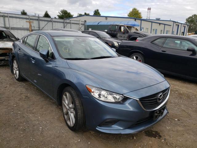 JM1GL1V55H1145251 - 2017 MAZDA 6 TOURING BLUE photo 1