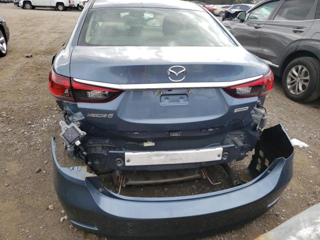 JM1GL1V55H1145251 - 2017 MAZDA 6 TOURING BLUE photo 9