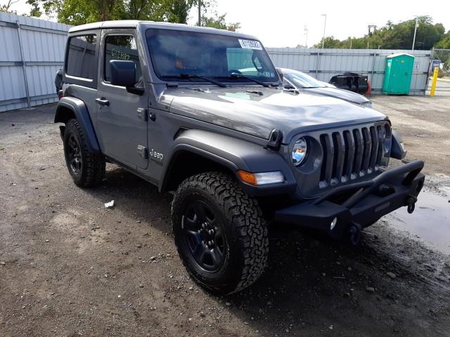 1C4GJXAN0JW233356 - 2018 JEEP WRANGLER S 灰色 照片 1