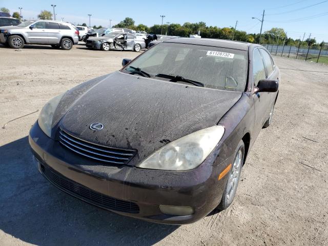 JTHBF30G825027635 - 2002 LEXUS ES 300 BURGUNDY photo 9