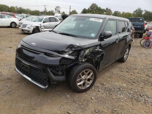 KNDJ23AU9L7711578 - 2020 KIA SOUL LX BLACK photo 2