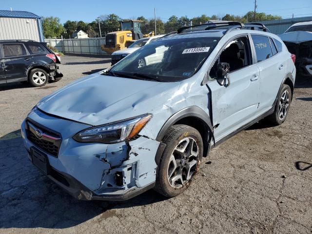 JF2GTANC1KH284842 - 2019 SUBARU CROSSTREK BLUE photo 2