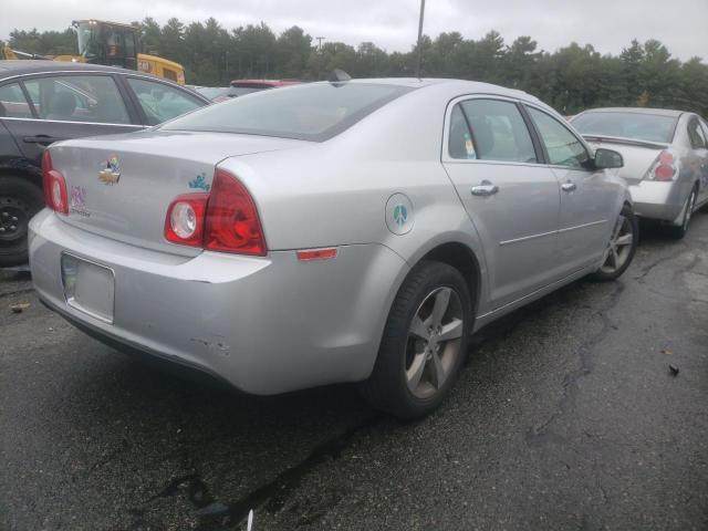 1G1ZC5E04CF397078 - 2012 CHEVROLET MALIBU 1LT ვერცხლისფერი ფოტო 4