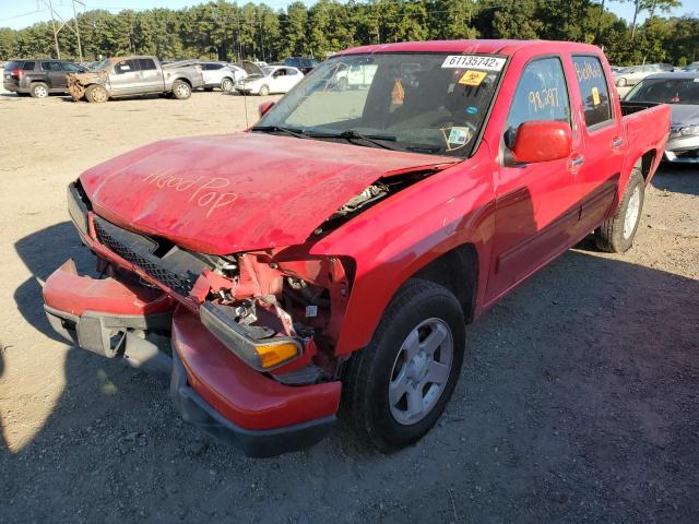 1GCDSCFE9C8104301 - 2012 CHEVROLET COLORADO L RED photo 2