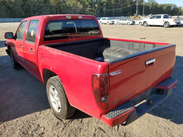 1GCDSCFE9C8104301 - 2012 CHEVROLET COLORADO L RED photo 3