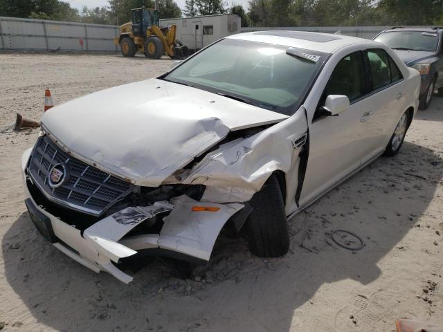 1G6DU6EV4A0122720 - 2010 CADILLAC STS WHITE photo 2