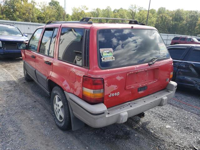 1J4GZ58Y4SC758995 - 1995 JEEP GRAND CHER RED photo 3