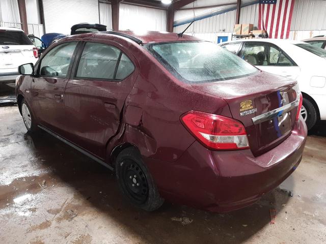 ML32F3FJ0KHF06236 - 2019 MITSUBISHI MIRAGE G4 BURGUNDY photo 3