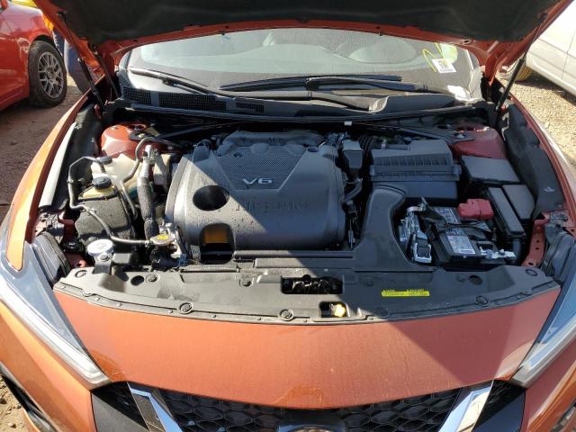 1N4AA6FV5MC516453 - 2021 NISSAN MAXIMA PLA ORANGE photo 7