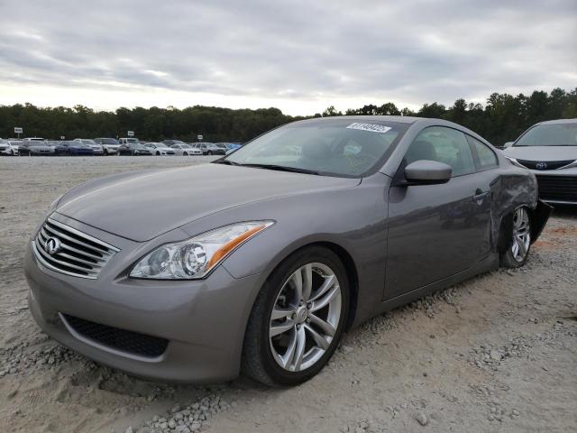 JNKCV64E79M600090 - 2009 INFINITI G37 BASE GRAY photo 2