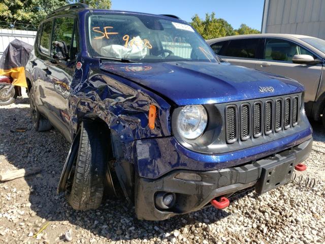 ZACCJBCB0HPE96166 - 2017 JEEP RENEGADE T BLUE photo 1