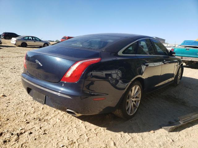 SAJWA1CBXBLV02530 - 2011 JAGUAR XJ BLUE photo 4