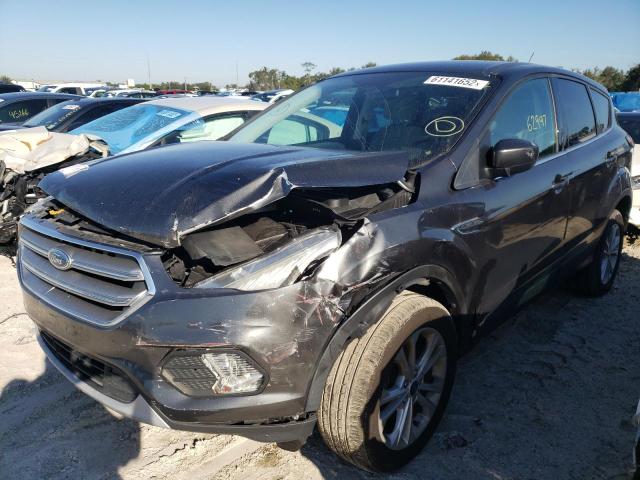 1FMCU0GD0HUD15830 - 2017 FORD ESCAPE SE GRAY photo 2