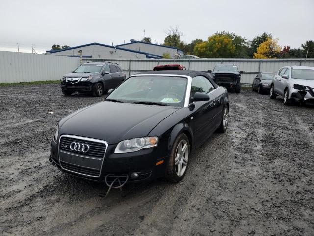 WAUDF48H88K015120 - 2008 AUDI A4 2.0T CA BLACK photo 2