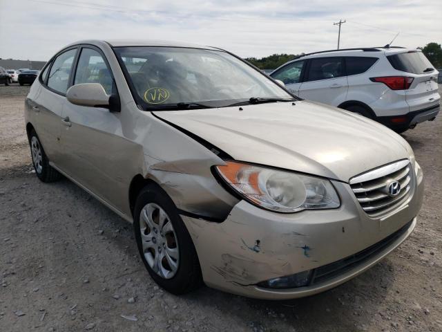 KMHDU4AD0AU838534 - 2010 HYUNDAI ELANTRA BL TAN photo 1