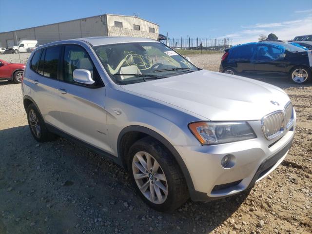 5UXWX9C51D0D01868 - 2013 BMW X3 XDRIVE2 SILVER photo 1