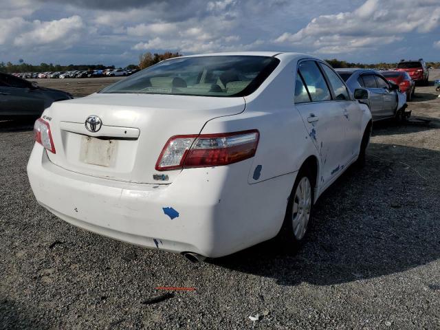 4T1BB46K98U046221 - 2008 TOYOTA CAMRY HYBR WHITE photo 4