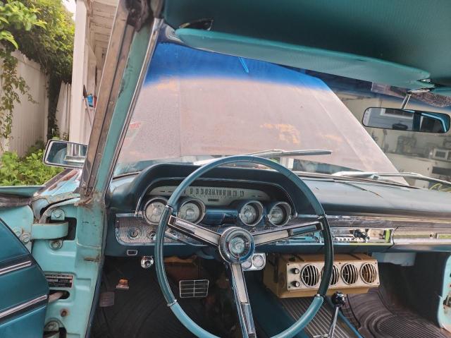 3Z67Z501269 - 1963 MERCURY MONTEREY TEAL photo 9