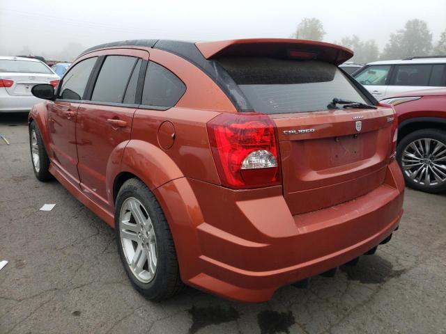 1B3HB68F28D560455 - 2008 DODGE CALIBER SR ORANGE photo 3