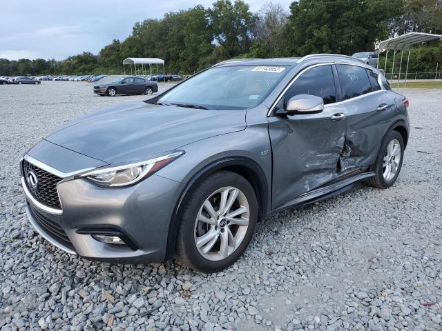 SJKCH5CPXHA015927 - 2017 INFINITI QX30 BASE GRAY photo 2