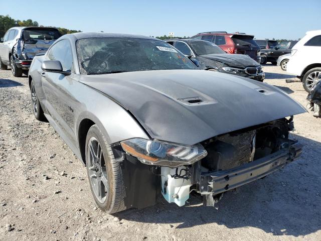 1FA6P8CF0M5141508 - 2021 FORD MUSTANG GT GRAY photo 1