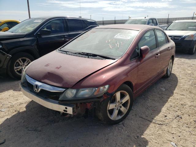 2HGFA1F6XBH511126 - 2011 HONDA CIVIC LX-S Bordo foto 2