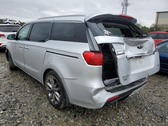 KNDME5C19F6038398 - 2015 KIA SEDONA SXL SILVER photo 3