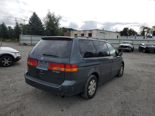 5FNRL189X4B023042 - 2004 HONDA ODYSSEY EX BLUE photo 4