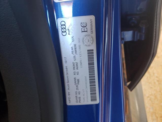 WUAWAAFC3HN903694 - 2017 AUDI RS7 PRESTI 黑色 照片 10