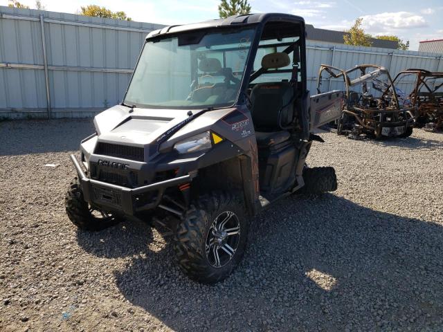 4XAUH9EA9EB195051 - 2014 POLARIS RANGER 900 BLACK photo 2