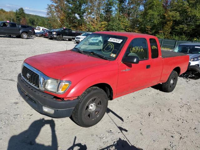 5TEVL52N84Z339324 - 2004 TOYOTA TACOMA XTR RED photo 2