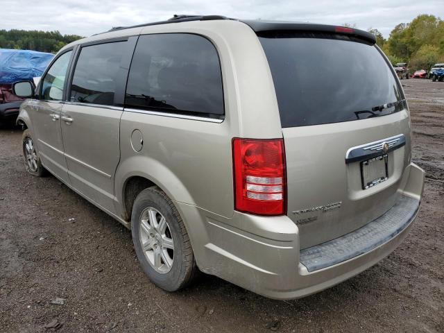 2A8HR54P08R639535 - 2008 CHRYSLER TOWN & COU BEIGE photo 3