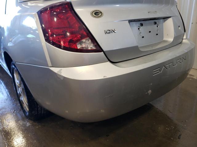 1G8AZ52F14Z192940 - 2004 SATURN ION LEVEL SILVER photo 9