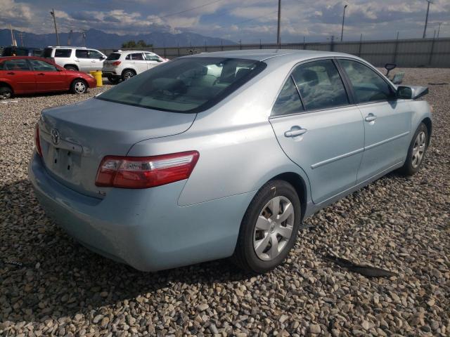 JTNBE46K673099261 - 2007 TOYOTA CAMRY CE TURQUOISE photo 4