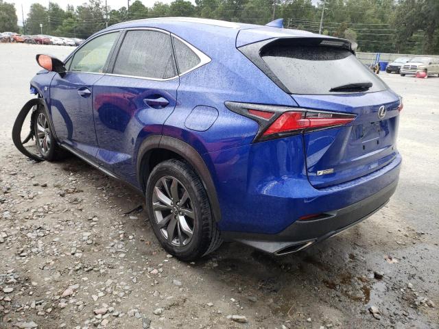 JTJYARBZ3J2110866 - 2018 LEXUS NX 300 BAS 蓝色 照片 3