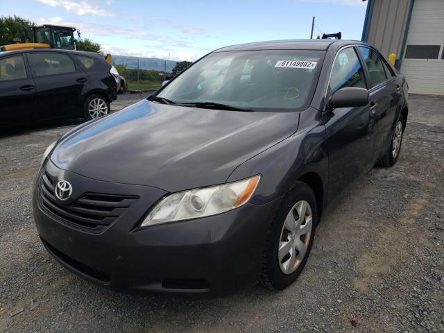 4T1BE46K97U193550 - 2007 TOYOTA CAMRY CE GRAY photo 2