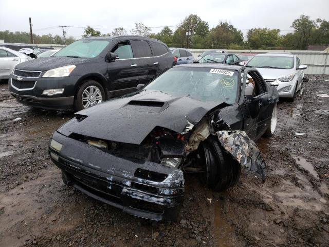 FC3S115764 - 1987 MAZDA RX7 BLACK photo 2